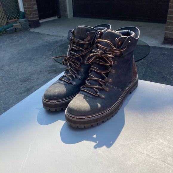 SEE BY CHLOÉ Size 38 Eileen leather-trimmed nubuck boots - Picture 2 of 5